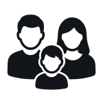 Husband & Wife + 1 Child  20–40 years