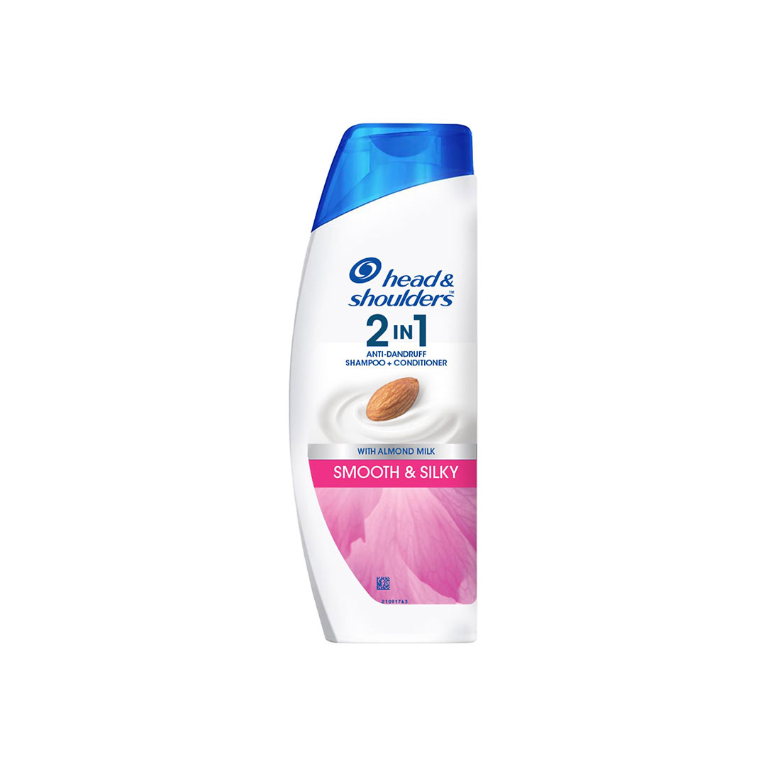 Head & Shoulders Smooth & Silky Anti-Dandruff Shampoo | For Hair Care