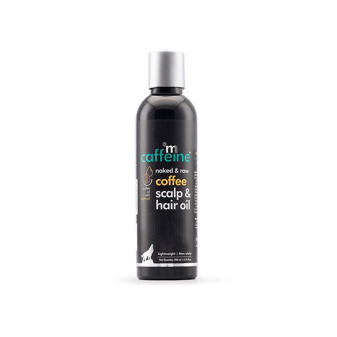 mCaffeine Naked & Raw Coffee Scalp & Hair Oil