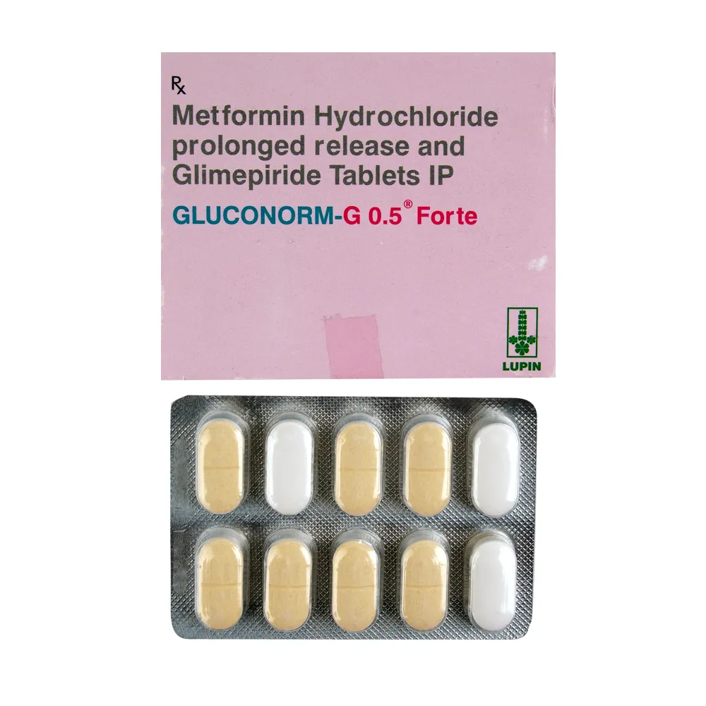 GlUcOnorm-G 0.5 Forte Tablet PR