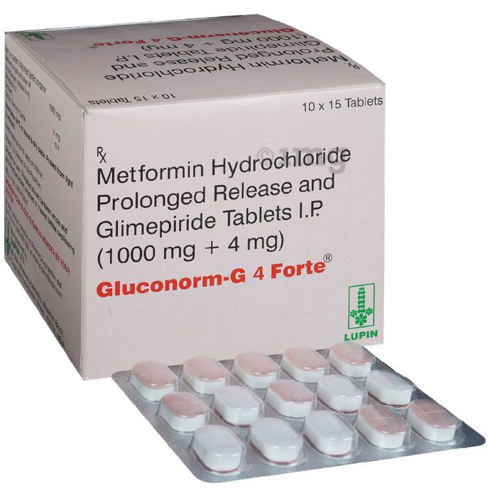 GlUcOnorm-G 4 Forte Tablet PR