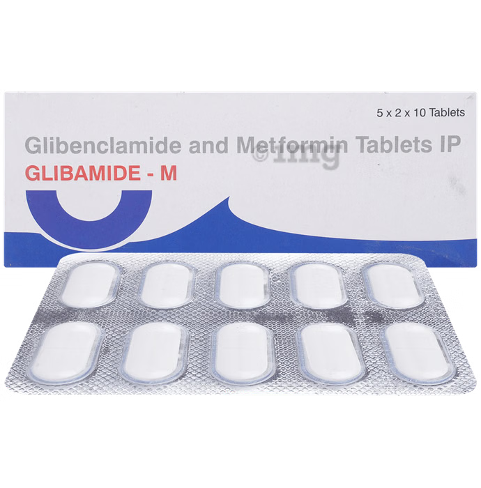 Glibamide M 5mg/500mg Tablet