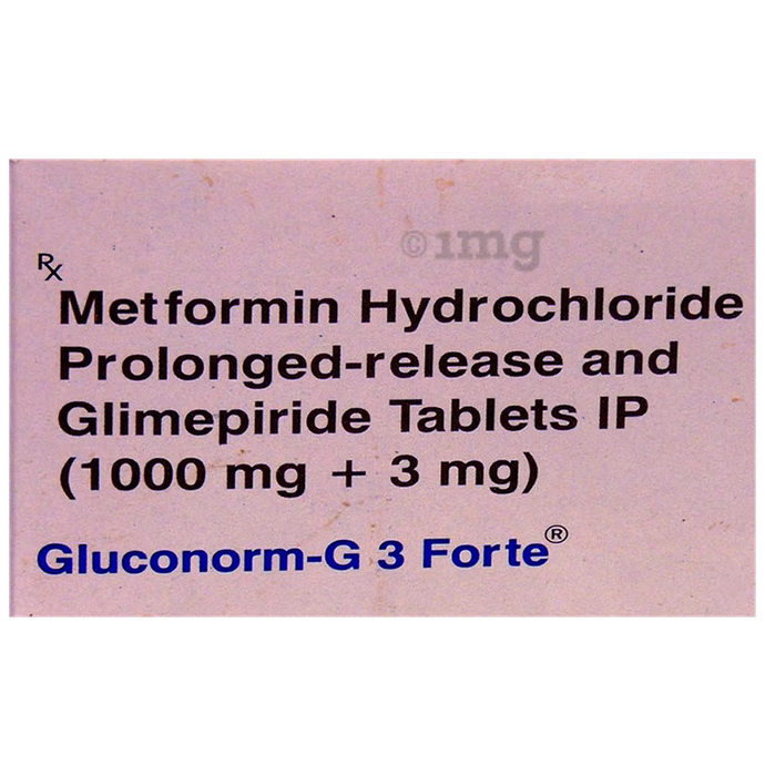 GlUcOnorm-G 3 Forte Tablet PR