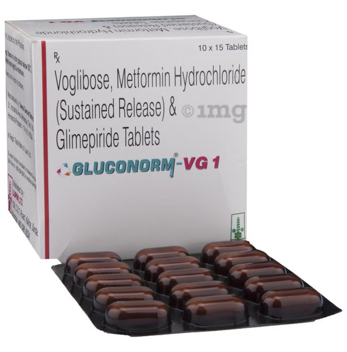 Gluconorm-VG 1 Tablet SR